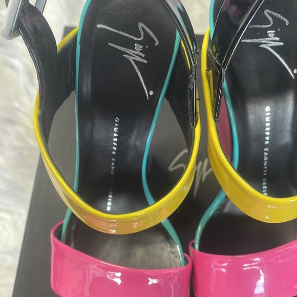 Giuseppe Zanotti Patent Leather Wedges - Picture 6 of 13